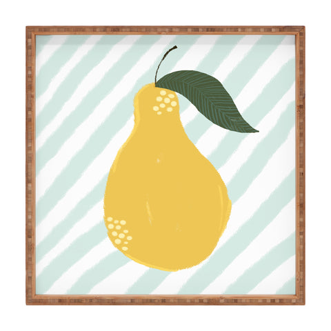 Joy Laforme A Pear is a Pear Square Tray