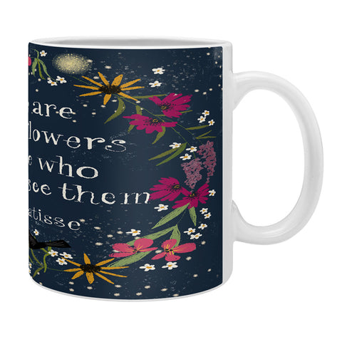 Joy Laforme Always Flowers Coffee Mug
