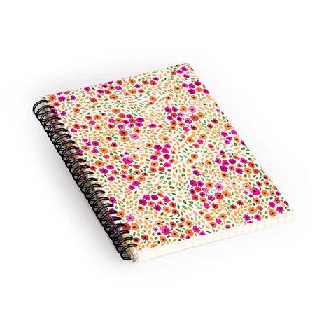 Joy Laforme Azalea In Pink Spiral Notebook
