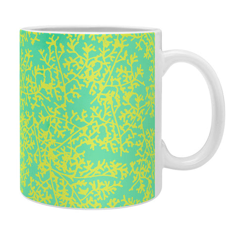 Joy Laforme Coral Me Lime Coffee Mug