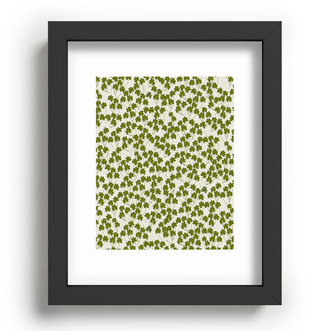 Joy Laforme Fields of Clover Recessed Framing Rectangle