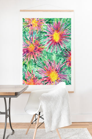 Joy Laforme Floral Confetti Art Print And Hanger