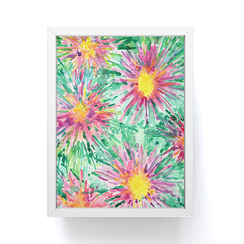Joy Laforme Floral Confetti Framed Mini Art Print