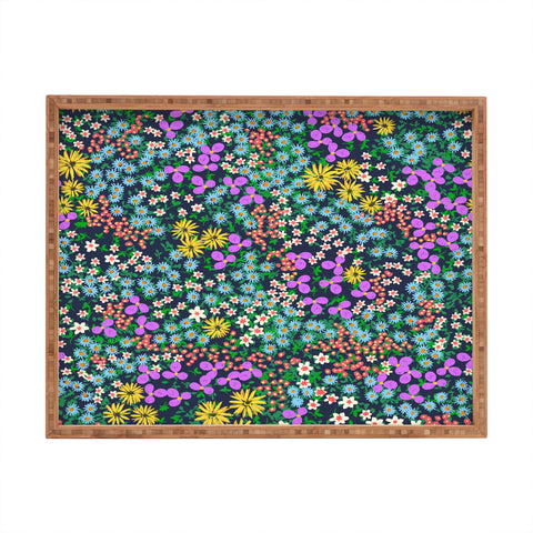 Joy Laforme Flower Bed Rectangular Tray