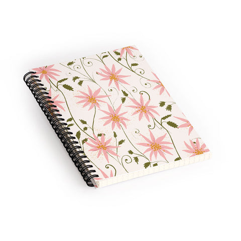 Joy Laforme Folklore Floral Spiral Notebook