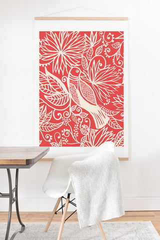 Joy Laforme Folklore Garden Bird Art Print And Hanger