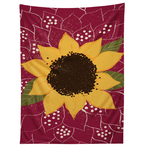 Joy Laforme Folklore Sunflower Tapestry