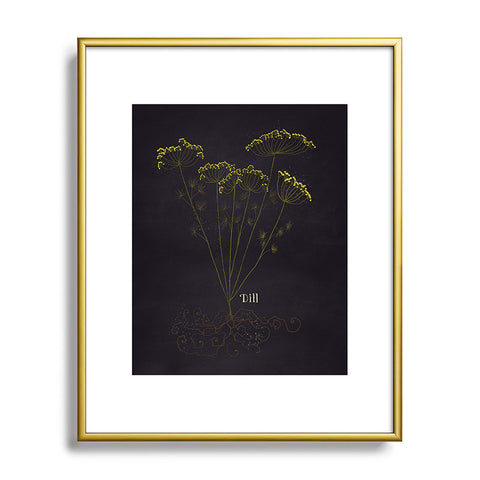 Joy Laforme Herb Garden Dill Metal Framed Art Print