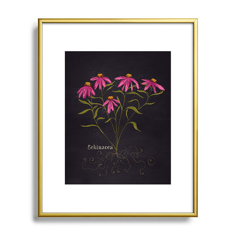 Joy Laforme Herb Garden Echinacea Metal Framed Art Print