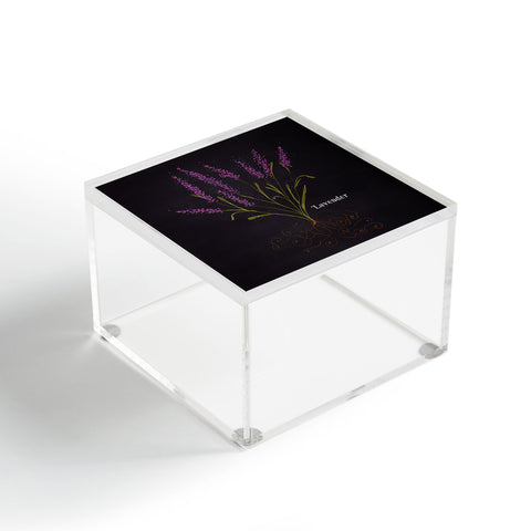 Joy Laforme Herb Garden Lavender Acrylic Box