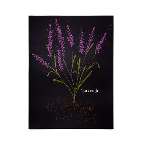 Joy Laforme Herb Garden Lavender Poster