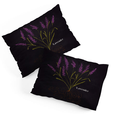 Joy Laforme Herb Garden Lavender Pillow Shams