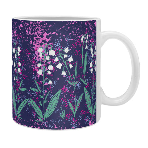 Joy Laforme Lilly Of The Valley In Purple Coffee Mug