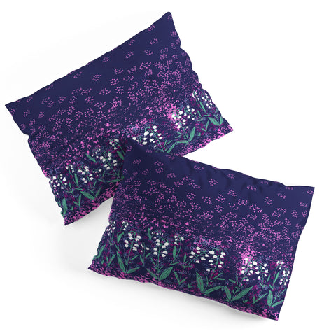 Joy Laforme Lilly Of The Valley In Purple Pillow Shams