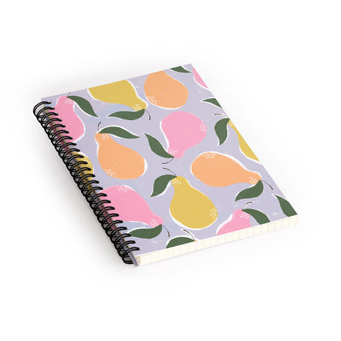Joy Laforme Pear Confetti Spiral Notebook