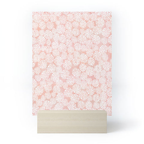 Joy Laforme Pink Dahlias Mini Art Print