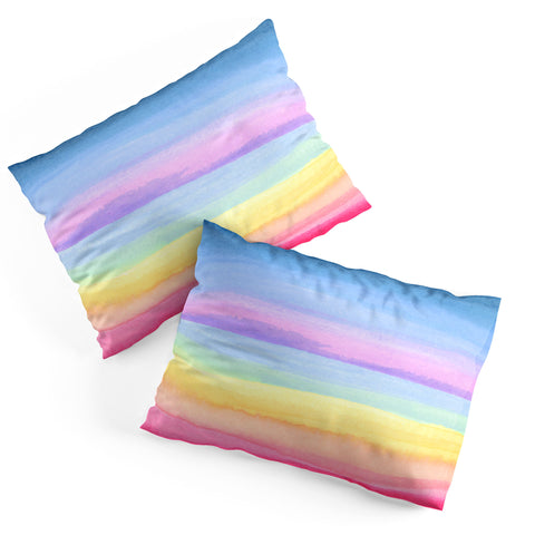 Joy Laforme Rainbow Ombre Pillow Shams