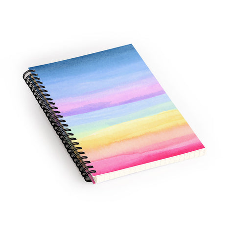 Joy Laforme Rainbow Ombre Spiral Notebook
