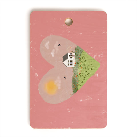 Joy Laforme Spring is Coming I Cutting Board Rectangle