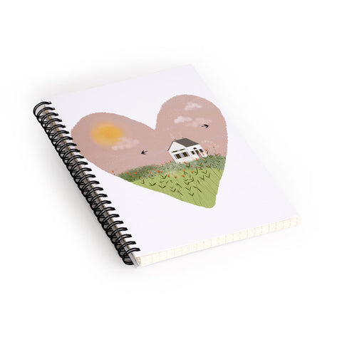 Joy Laforme Spring is Coming Spiral Notebook