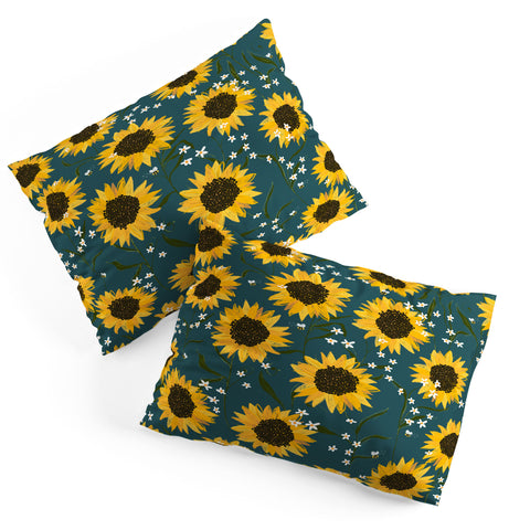 Joy Laforme Summer Garden Sunflowers Pillow Shams
