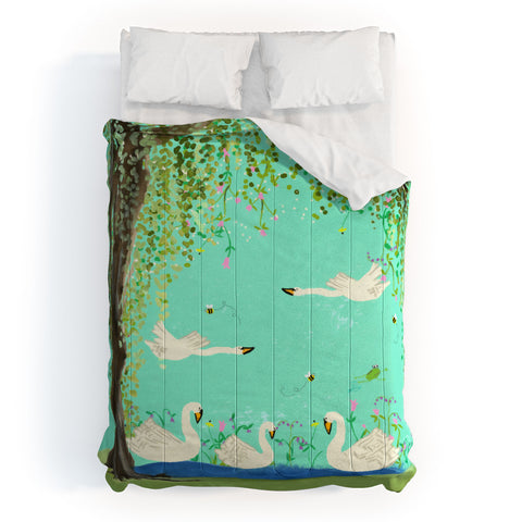 Joy Laforme Swan Lake Comforter