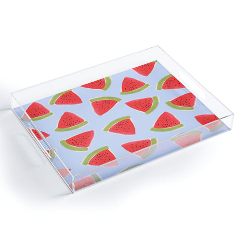 Joy Laforme Watermelon Confetti Acrylic Tray