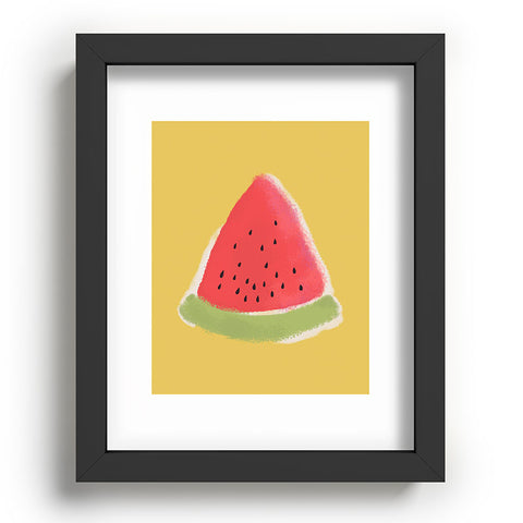 Joy Laforme Watermelon Fun Recessed Framing Rectangle