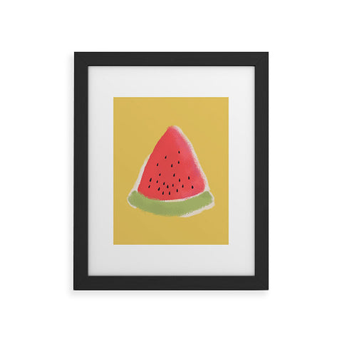 Joy Laforme Watermelon Fun Framed Art Print