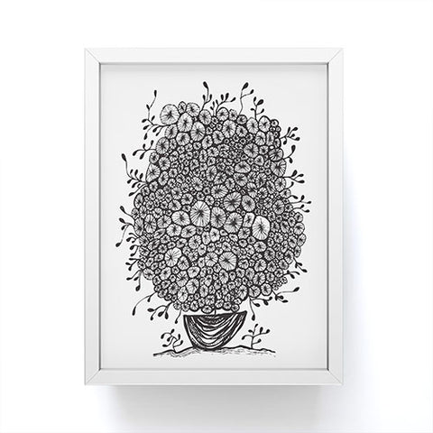 Julia Da Rocha Bouquet Of Flowers 1 Framed Mini Art Print