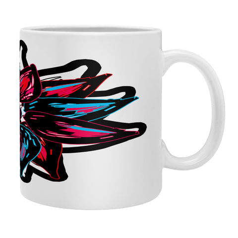 Julia Da Rocha Flowerstract Coffee Mug