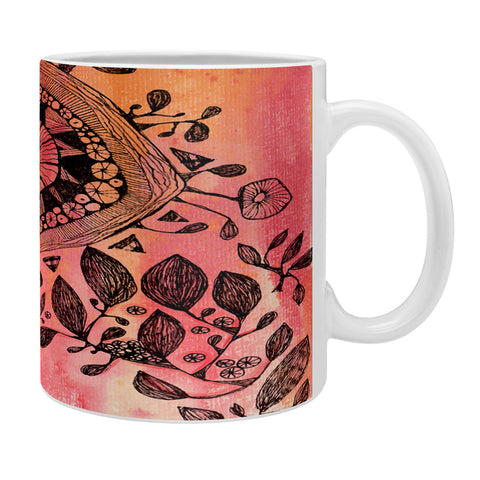 Julia Da Rocha Mandala Bloom Coffee Mug