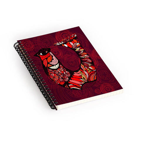 Julia Da Rocha Manu Spiral Notebook