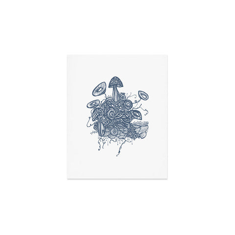 Julia Da Rocha Mushroom Art Print