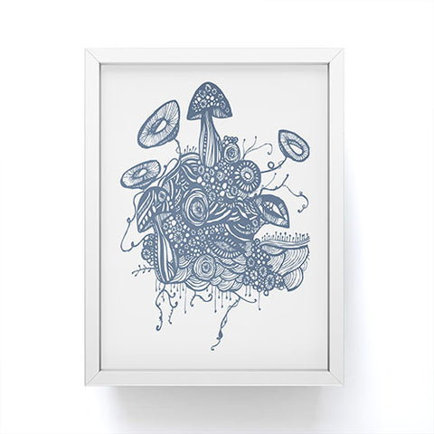 Julia Da Rocha Mushroom Framed Mini Art Print