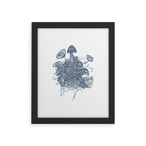 Julia Da Rocha Mushroom Framed Art Print