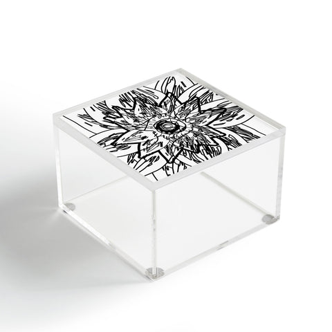 Julia Da Rocha Negra Flor Acrylic Box