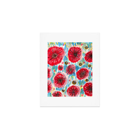 Julia Da Rocha Peonies Bloom Art Print