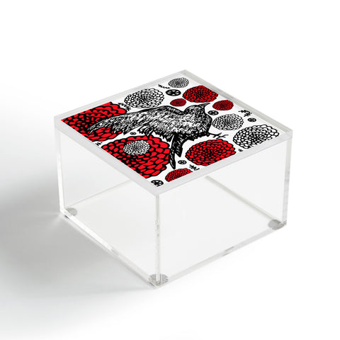 Julia Da Rocha Raven Rose Acrylic Box