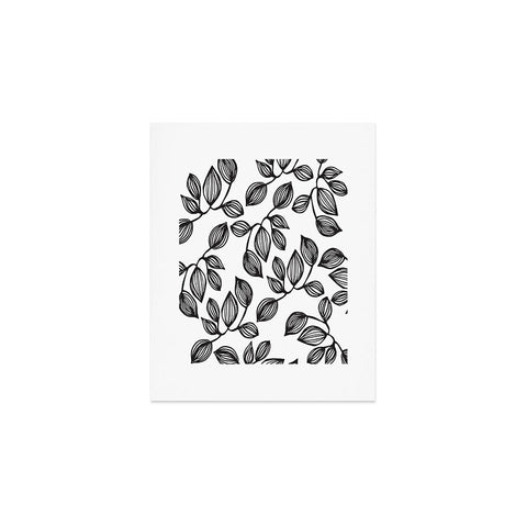 Julia Da Rocha The Leaves Art Print