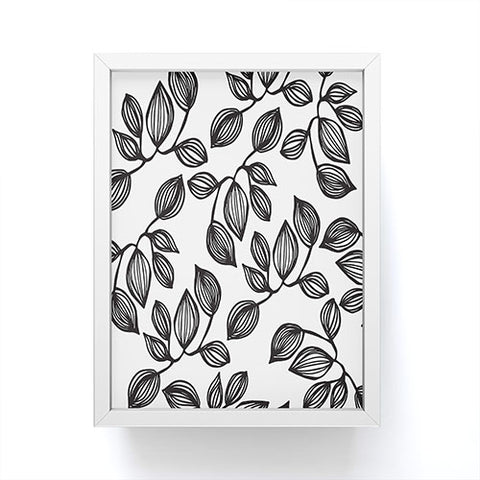 Julia Da Rocha The Leaves Framed Mini Art Print