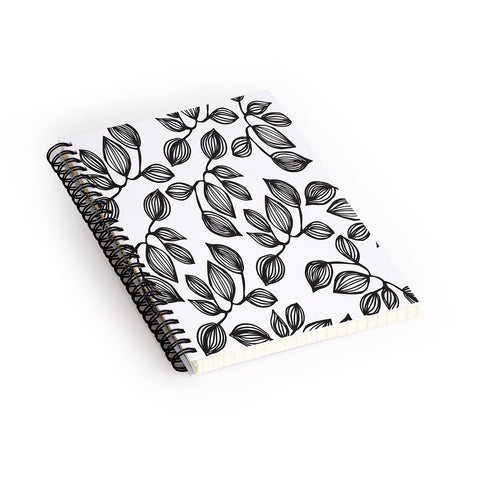 Julia Da Rocha The Leaves Spiral Notebook