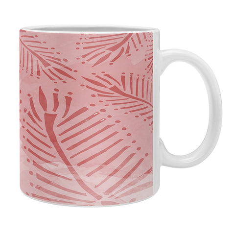 Julia Da Rocha Watercolor Palms Coffee Mug
