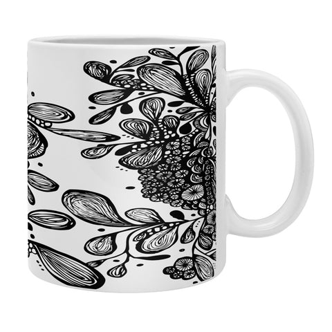Julia Da Rocha Wild Leaves Coffee Mug