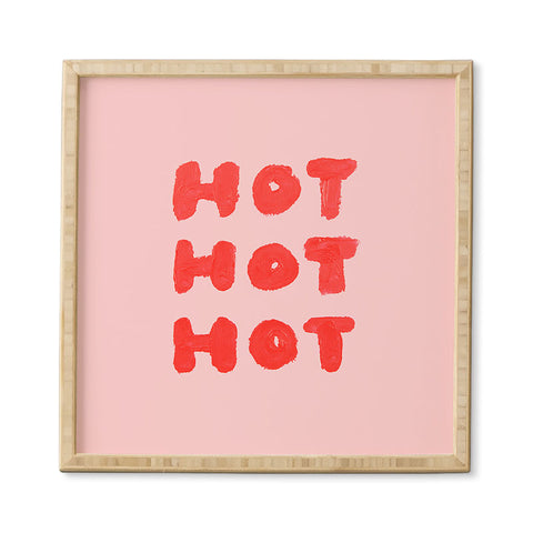 Julia Walck Hot Hot Hot Framed Wall Art