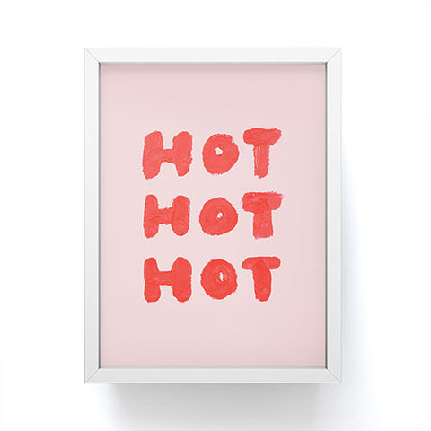 Julia Walck Hot Hot Hot Framed Mini Art Print