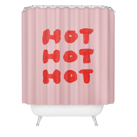 Julia Walck Hot Hot Hot Shower Curtain