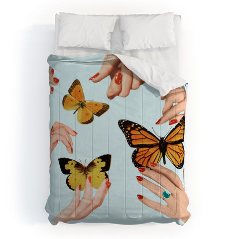 Julia Walck Social Butterflies Comforter