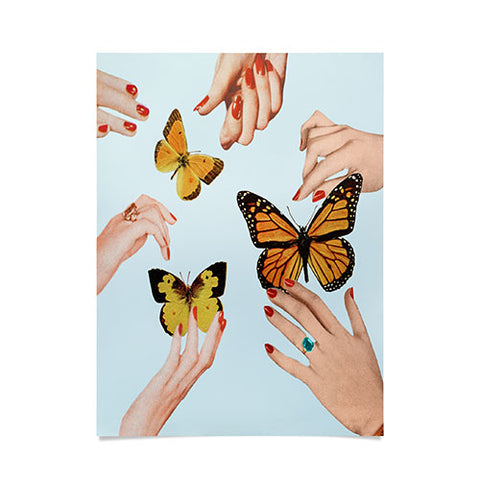 Julia Walck Social Butterflies Poster