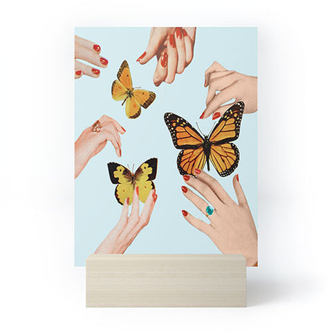Julia Walck Social Butterflies Mini Art Print